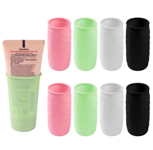 Leak-Proof Silicone Travel Bottle Covers (8-Pack)