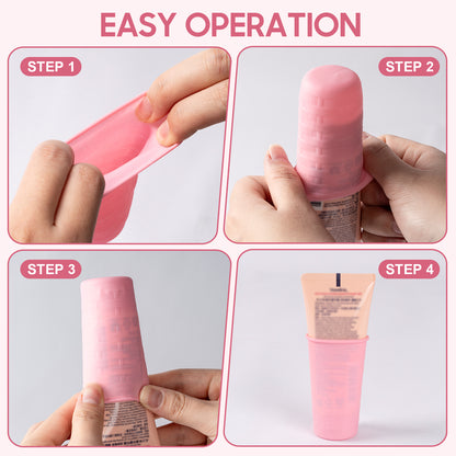 Leak-Proof Silicone Travel Bottle Covers (8-Pack)